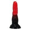 Power Monsters Fire Dragon – 24.5 cm Rippled Monster Silicone Dildo